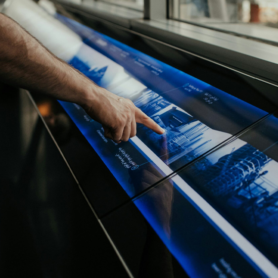 Dev Tech Solutions | Showing a variety of user focused touch screens